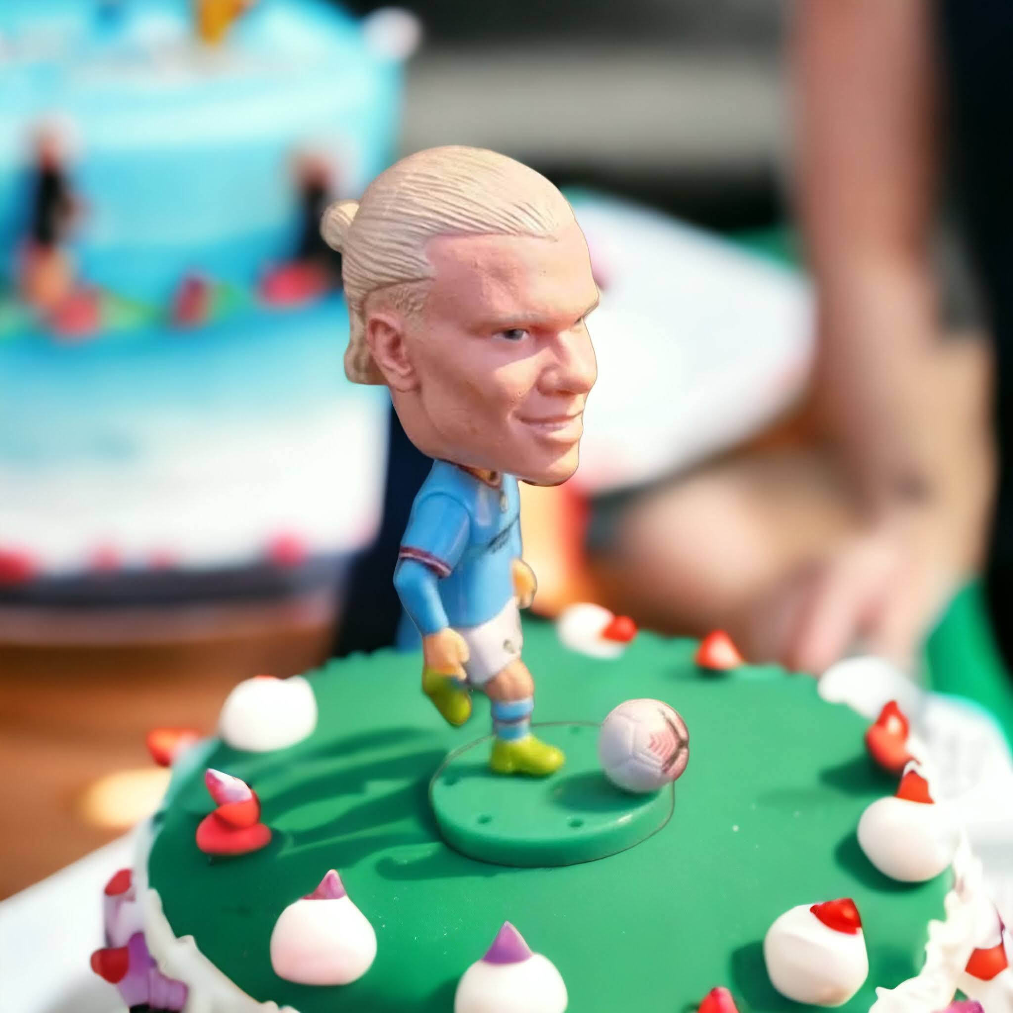 Erling Haaland Birthday Cake Topper - Manchester City – Footyfigurz