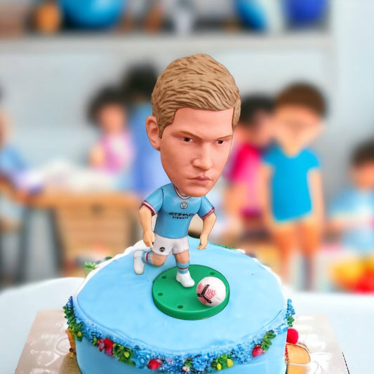 Kevin De Bruyne Birthday Cake Topper - Manchester City