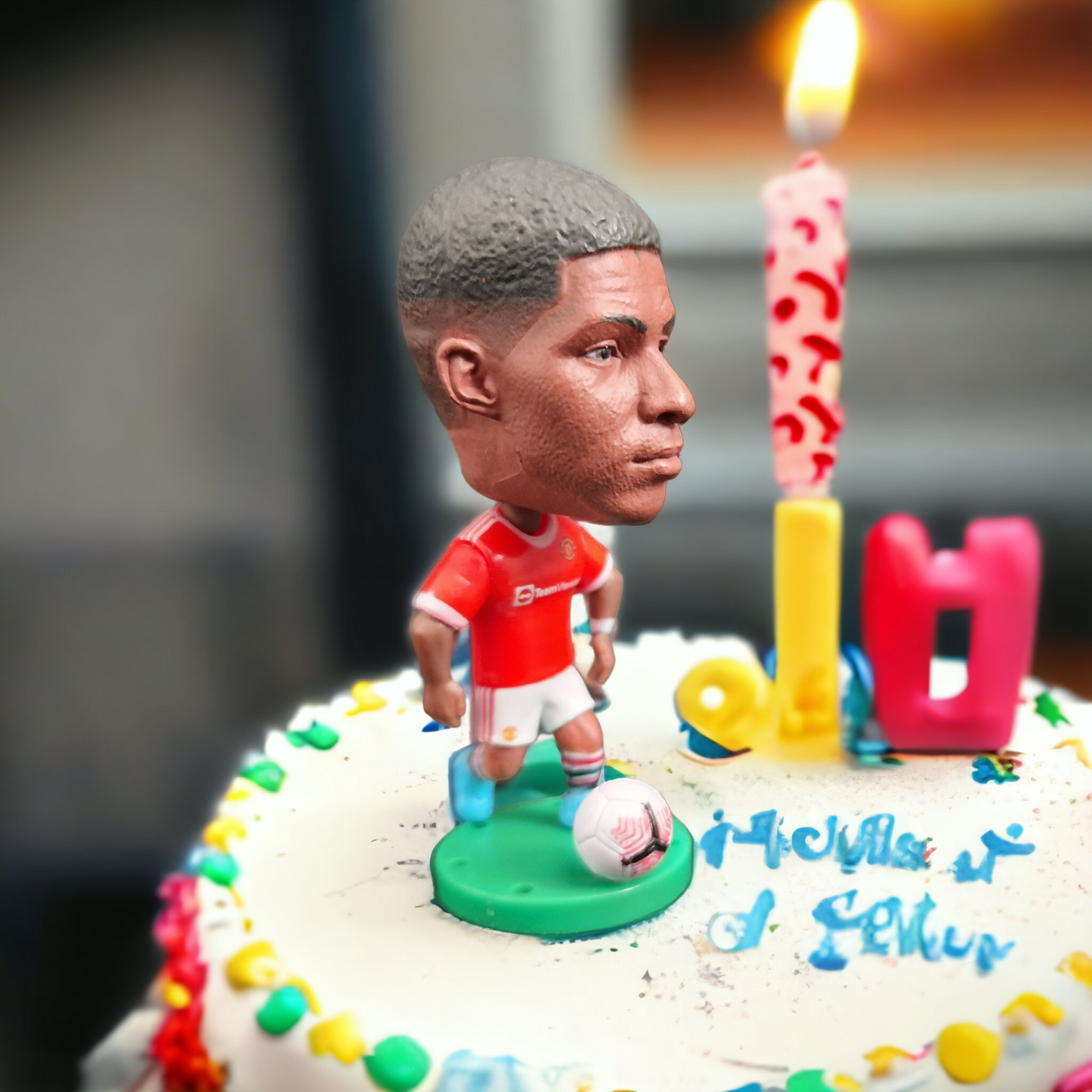 Marcus Rashford Birthday Cake Topper - Manchester United