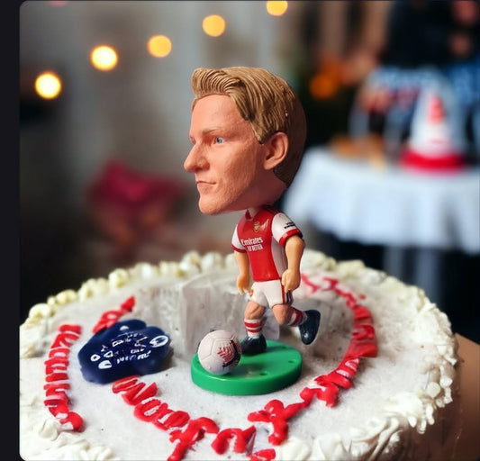 Martin Odegaard Birthday Cake Topper - Arsenal