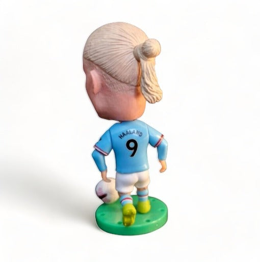 Erling Haaland + EPL Trophy Cake Topper Set - Manchester City