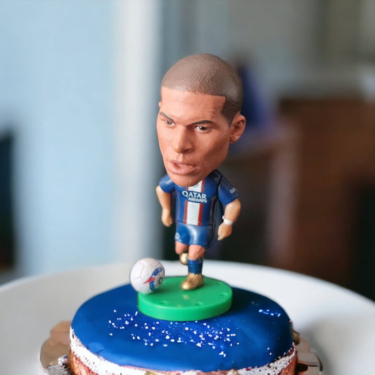 Kylian Mbappe Birthday Cake Topper - PSG