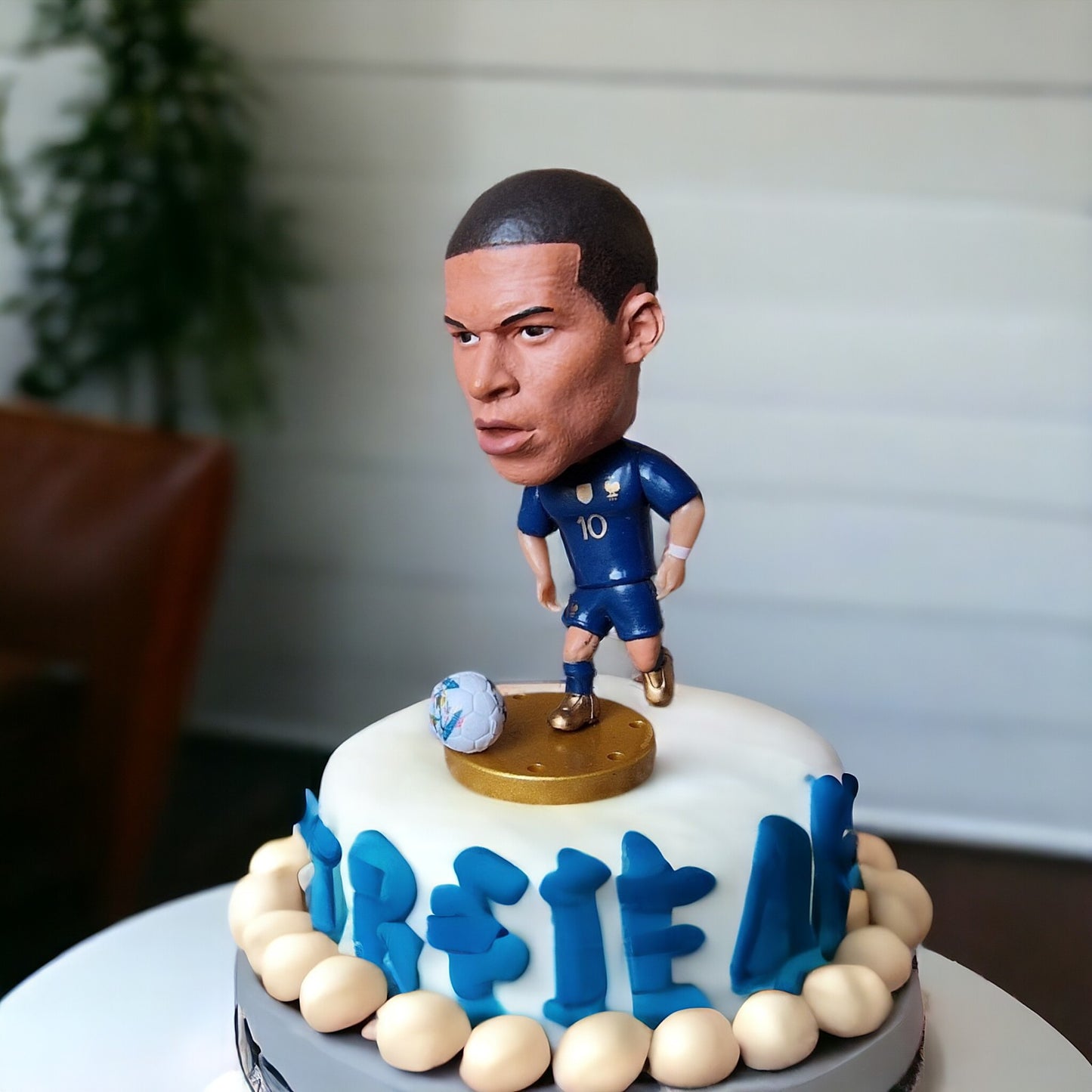 Kylian Mbappe Cake Topper - France International