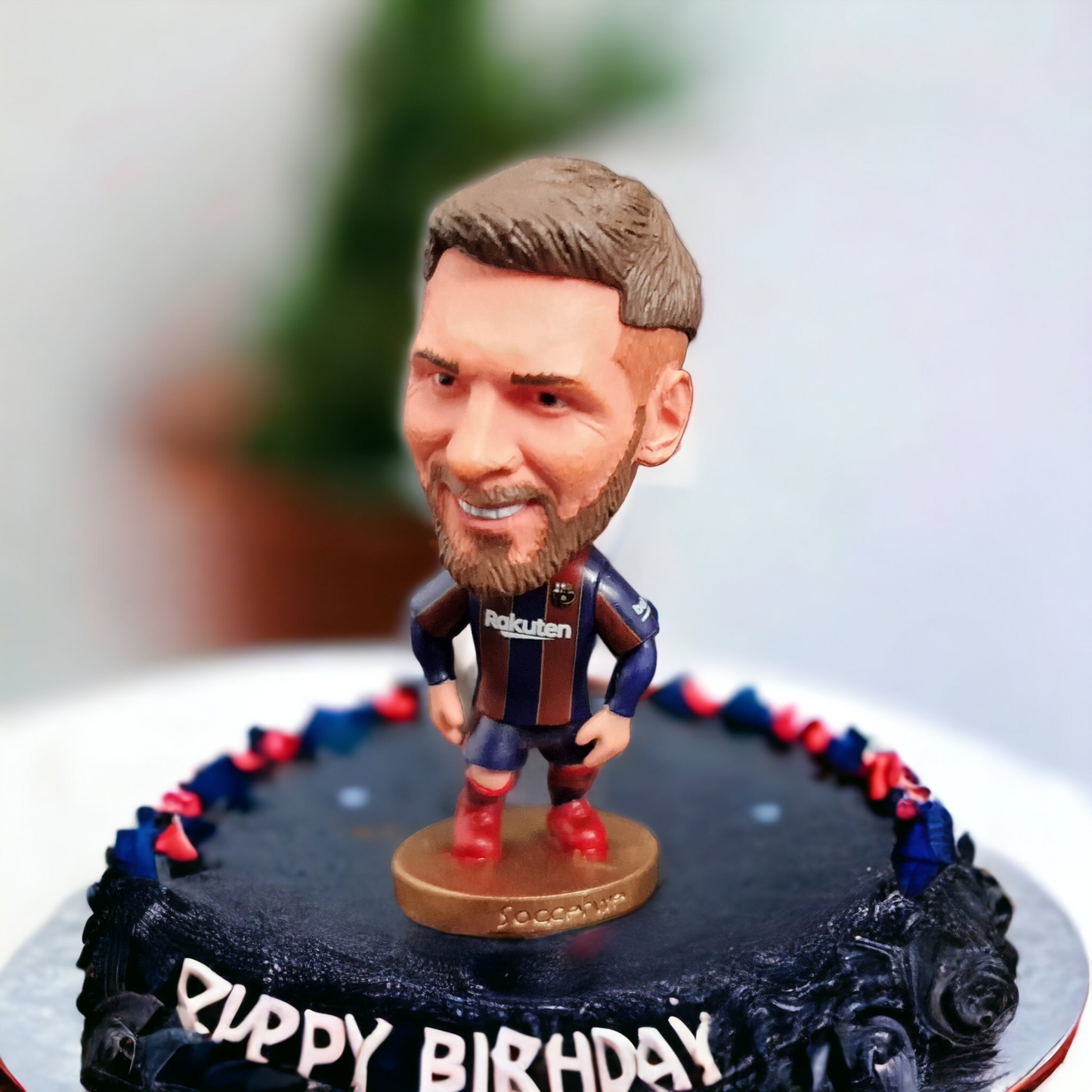 Lionel Messi Birthday Cake Topper - Barcelona