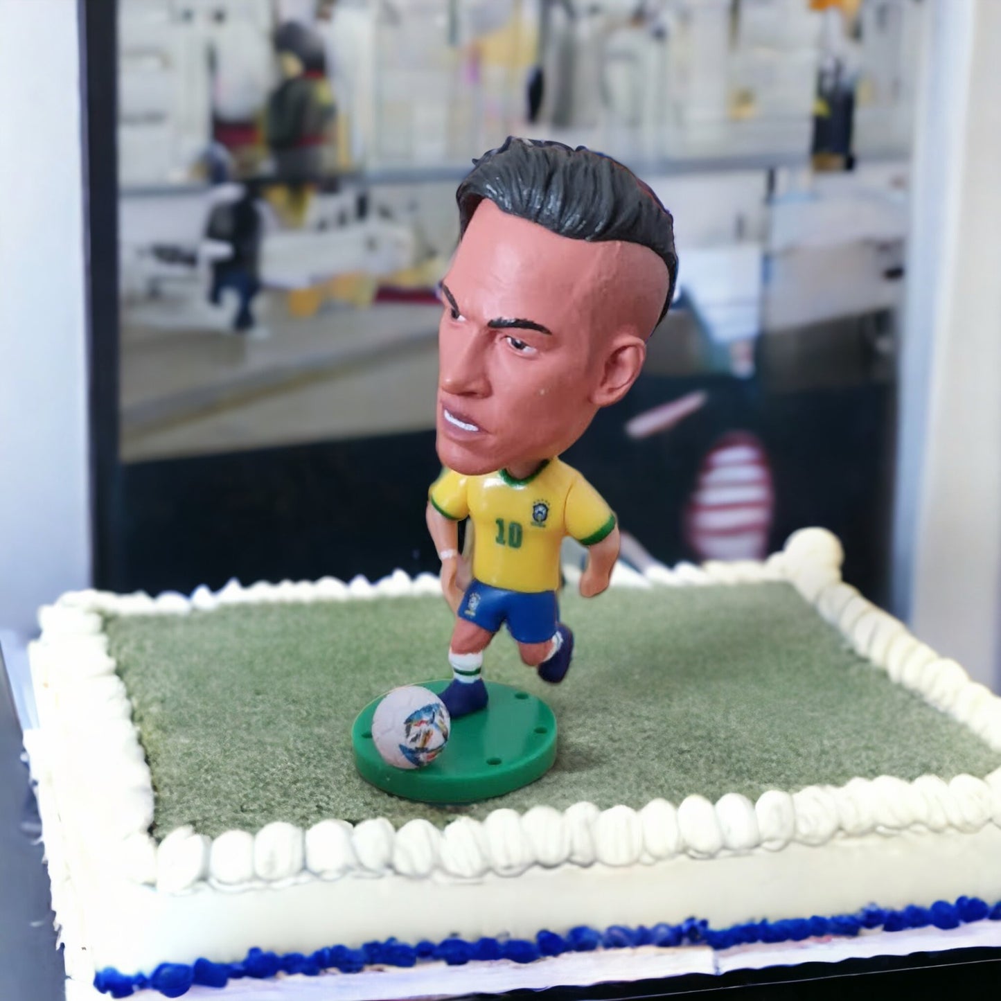 Neymar Birthday Cake Topper - Brazil