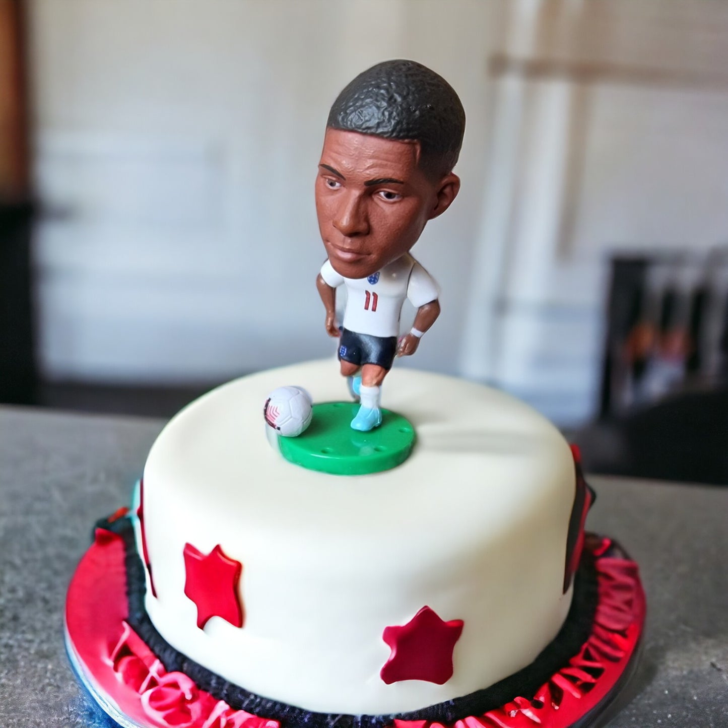 Marcus Rashford Birthday Cake Topper - England International