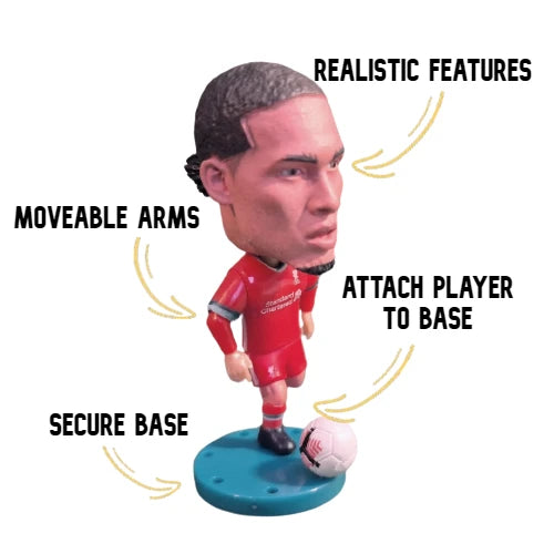 Virgil Van Dijk Birthday Cake Topper - Liverpool